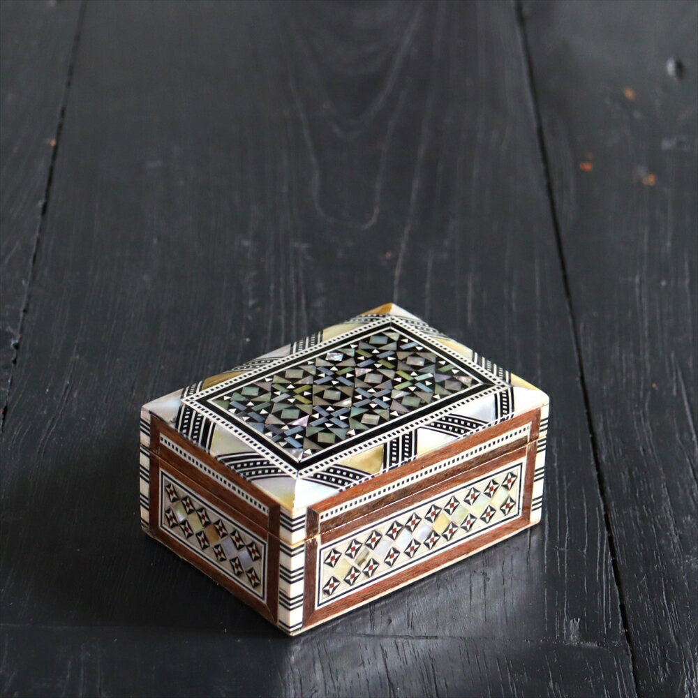 Rakuten - 【10%OFFクーポン対象】Mother of Pearl エジプト螺鈿のジュエリーボックス