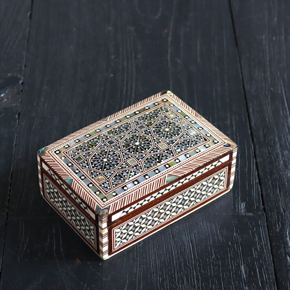 Mother of Pearl エジプト螺鈿のジュエリーボックス