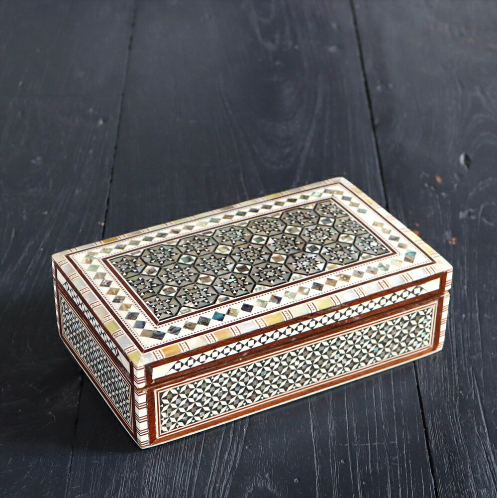 Mother of Pearl エジプト螺鈿のジュエリーボックス