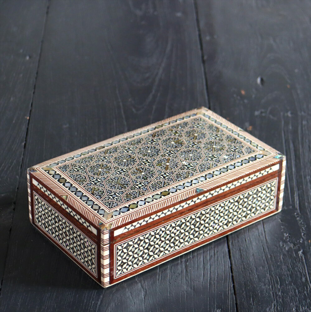 Mother of Pearl エジプト螺鈿のジュエリーボックス