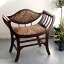 15%OFFݥоʡۥȥ륳 H71W72D37cm ɥȶ ࡼ ѡʥ old kilim wood furniture armchair