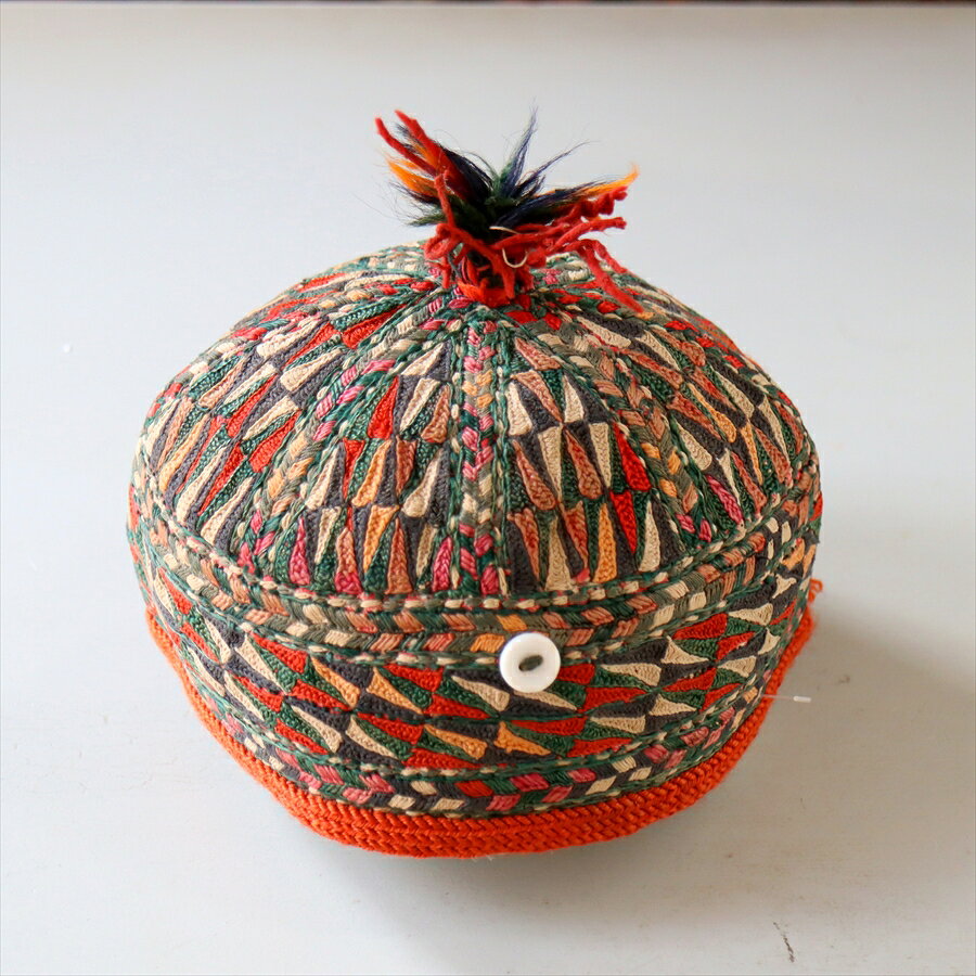 Rakuten - 【15%OFFクーポン対象】トルクメン・刺繍の帽子