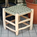 bR ŕ҂񂾃Xc[ yi͂z/32x32cm@34cm moroccan straw stool