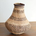 WouG@V̑@ۂŕ҂܂ꂽoXPbg@Zimbabwe Binga Basketڌ^ a23cm@29cm@i͂