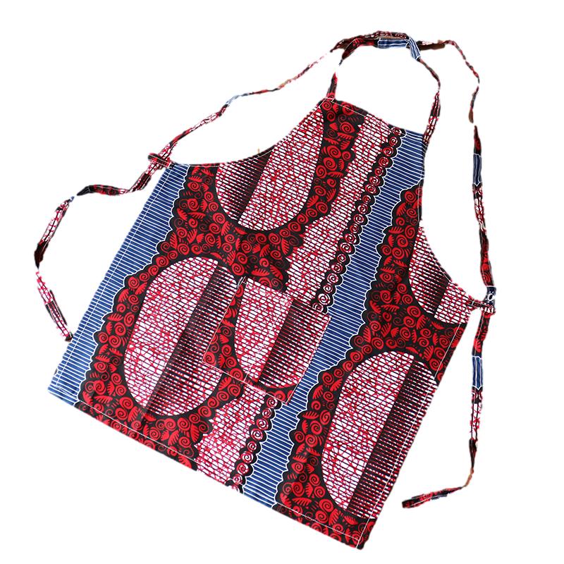 アフリカンプリント エプロン パーニュ/コットン100 フリーサイズ ユニセックス Pagne West African Fabric