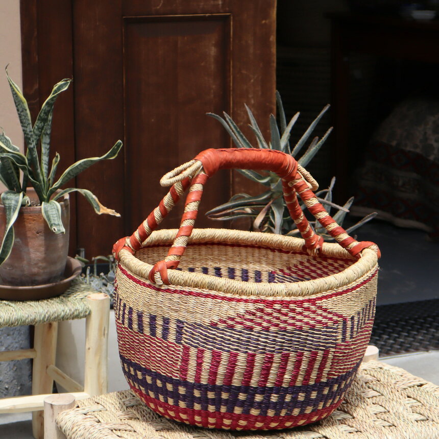 楽天市場】ブルキナ バスケット（インテリア・寝具・収納）の通販