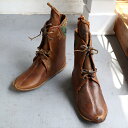 【10%OFFクーポン対象品】アナトリアンフォークシューズ~19世紀の製法で作ったオリジナルの革靴ブラウン ブーツ サイズ44