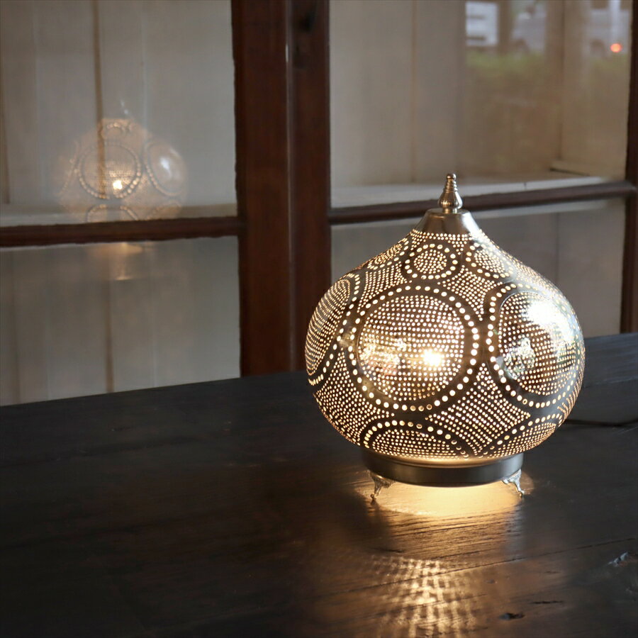 Rakuten - 【10%OFFクーポン対象】モロッコランプ テーブルランプ Moroccan Lamps ソアン　サークル　エジプト製