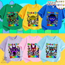【期間限定100円クーポン】 スプランキー Sprunki incredibox 子供服 Tシャツ キッズ 半袖 Tシャツ 夏服 綿100% 春夏秋 シャツ トップス 通気 肌着 柔らかい 丸首 可愛い スウェット 子ども服 小学生 通園着 グッズ 誕生日 クリスマス プレゼント 男の子 女の子 服 110-160cm
