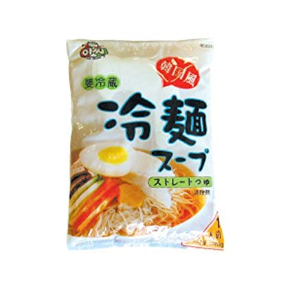 アッシ冷麺スープ(ストレート)（330g