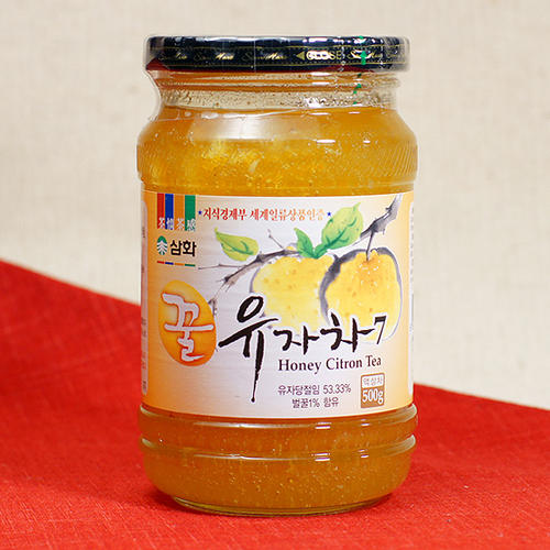 保存食 韓国伝統 ハチミツゆず茶 500g