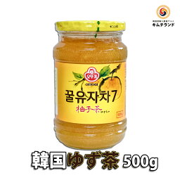 【韓国伝統 ハチミツゆず茶 500g】韓国 お茶 韓国食品 柚子茶| ゆず茶 茶 おちゃ ジャム フルーツソース 飲み物 オットギ ギフト プレゼント 健康茶 お取り寄せ 食料品 贈り物 ご当地 お土産 健康飲料 ドリンク ゆず 柚子 柚子みつ ゆず蜜 ビタミンc クエン酸 フルーツジャム