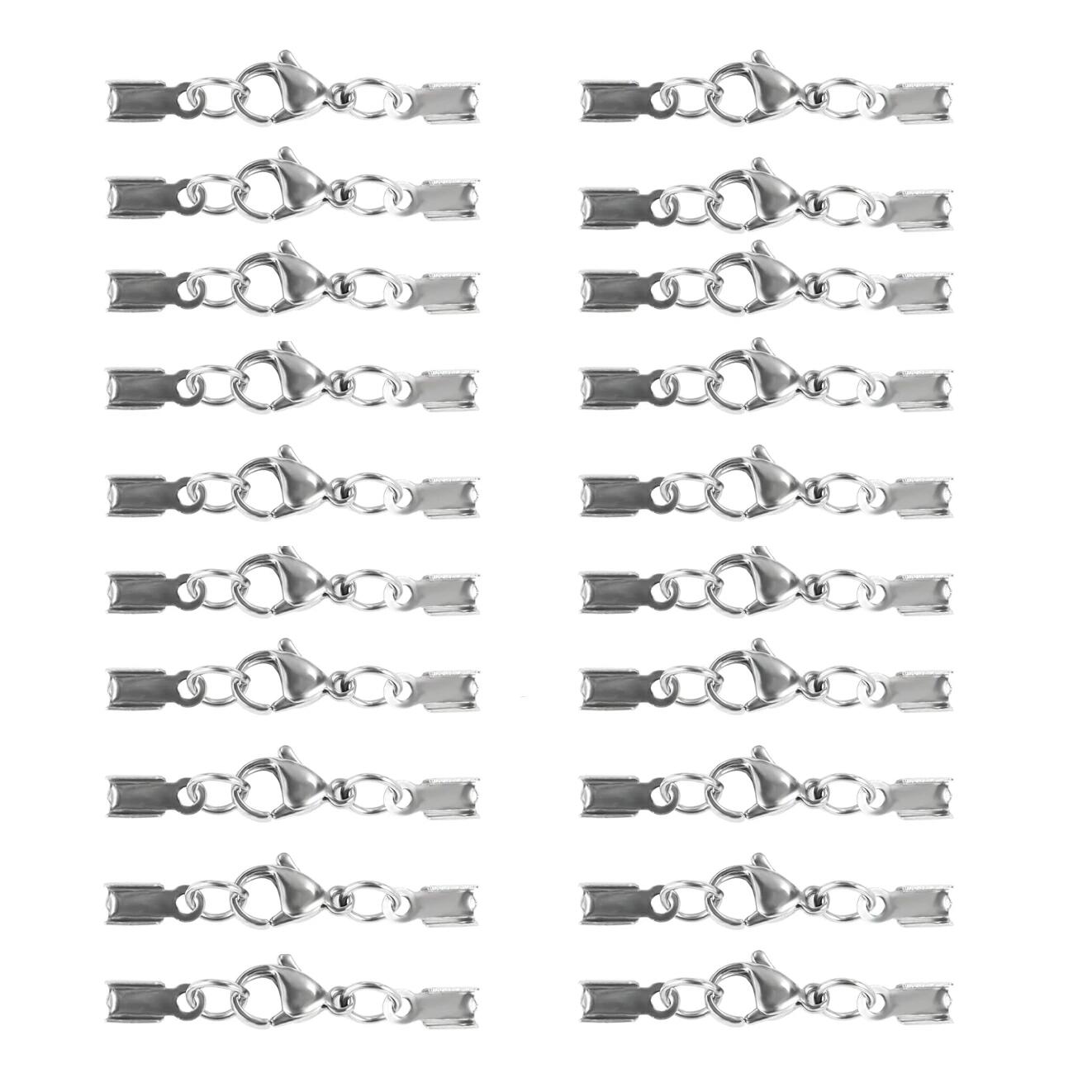 乐天商城 - アクセサリー パーツ 金具 留め具 ハンドメイド お得セット 10ピン カニカン　ネックレス 10セット入り