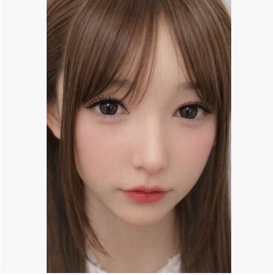 Rakuten - リアルフェイス ドールヘッド 等身大 フルシリコン 植毛 口可動A18
