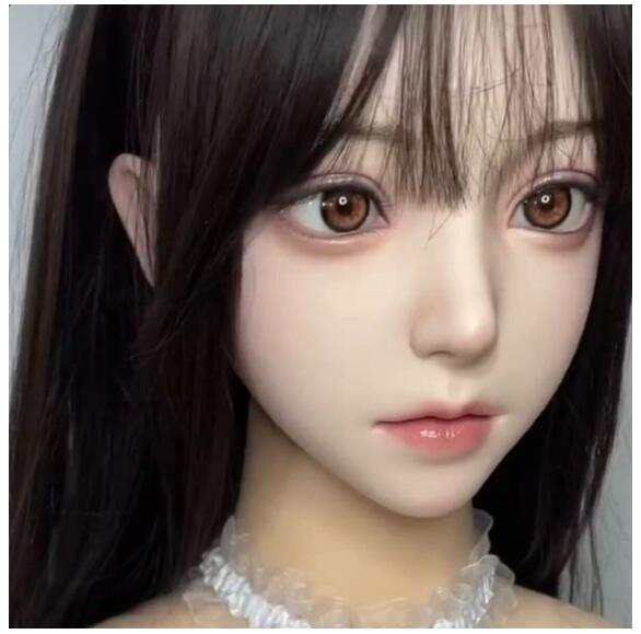 樂天商城 - リアルフェイス ドールヘッド 等身大 フルシリコン 植毛 口可動C8