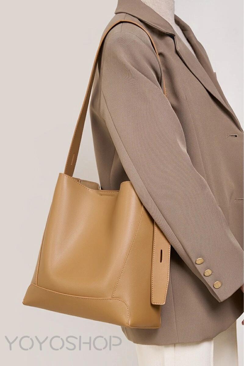 かばん 斜めがけバッグ 上品 鞄 大きめ 肩掛け 大容量 斜め掛けバッグ 牛革 カバン バッグ レディース ショルダーバック 大人 A4 kimiai-10024466 キミアイ商事 サンプル画像3