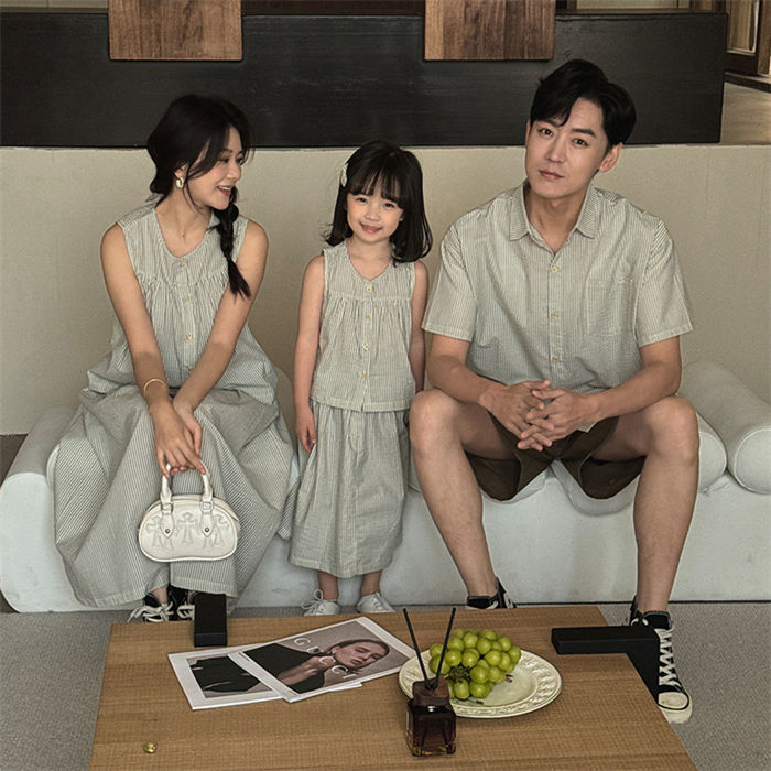 親子 ペアルック 親子ペア 親子お揃い セットアップ 2点セット シャツ ハーフパンツ tシャツ スカート リンクコーデ 親子 セッ