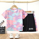 子供服 半袖tシャツ セットアップ 夏服 男の子 女の子 ハーフパンツ 上下セット スポーツウェア 速乾 キッズ 吸汗 通気 子ども 幼児 ジュニア