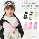 スキー グローブ キッズ 手袋 五本指 ジュニア 子供 6歳 7歳 8歳 スキー スノーボードグローブ スノーボード 防寒 防水 撥水 裏起毛 遊び 通学 スポーツ 滑り止め 男の子 女の子 雪遊び アウトドア スポーツ 登山 6色