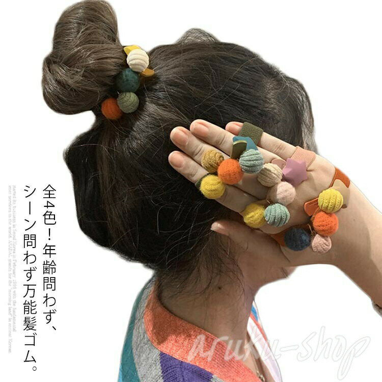 髪飾り ジュニア 大人 女性 女の子 ブレスレット 髪飾り まとめ髪 髪どめ 髪留め ヘアポニー リングゴム ヘアアクセサリー