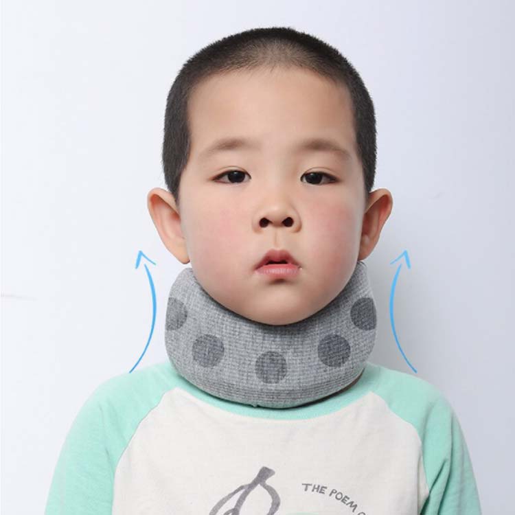 キミアイ商事のゲーム 通気性 背骨 矯 背筋 子供 ネックサポーター 男の子 姿勢 サポーター グッズ スマホ ストレートネック サポーター キッズ｜アングル3