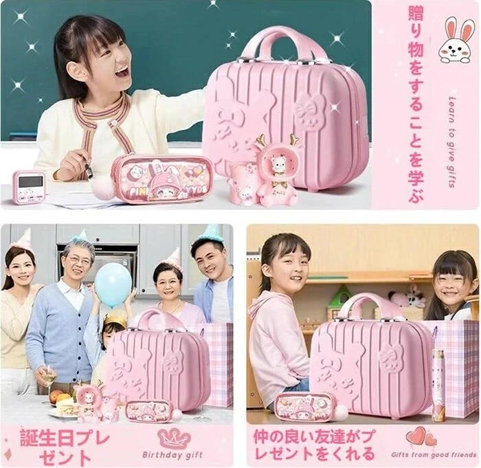 2025 新入学 文具セット 文具約200点 ペンケース 鉛筆 鉛筆キャップ 定規 下敷き 自由帳 消しゴム のり はさみ 文房具 誕生日プレゼント 入学祝い 1〜9年生 ギフトボックス付属「送料無料」 kimiai-10058785 キミアイ商事 サンプル画像2