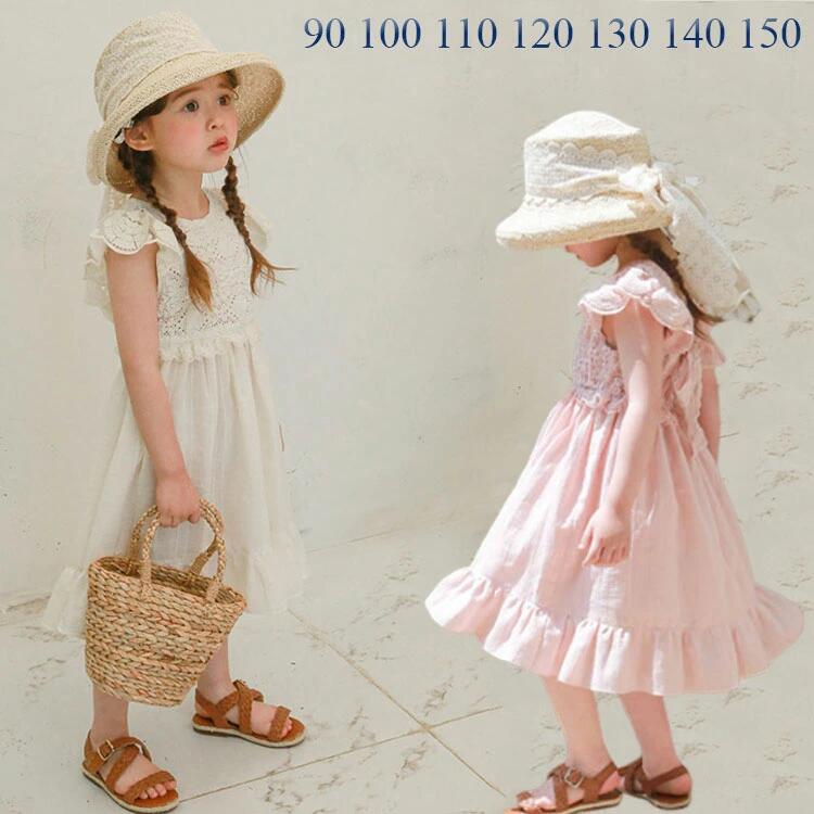 女の 夏 袖なし ワンピース 涼しい 旅行 ワンピース 可愛い ワンピース ワンピース ビーチ サマー ワンピース 子供 女の子 春夏