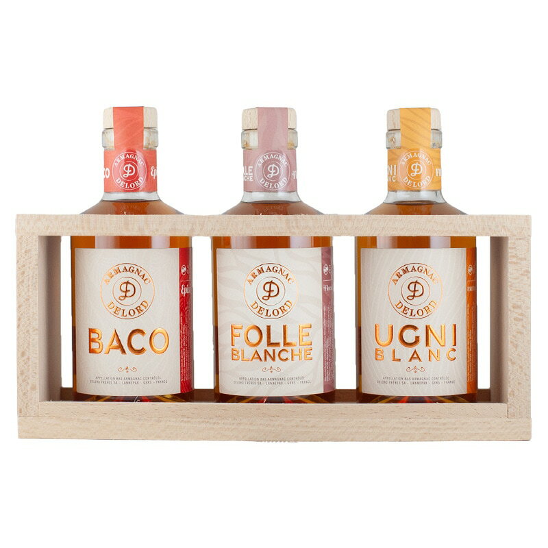 レ・セパージュ・アルマニャッケ　アルマニャック品種の個性がわかる3本セット
