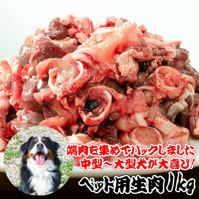 ペット用 犬用 生肉 1kg 大型犬 中型