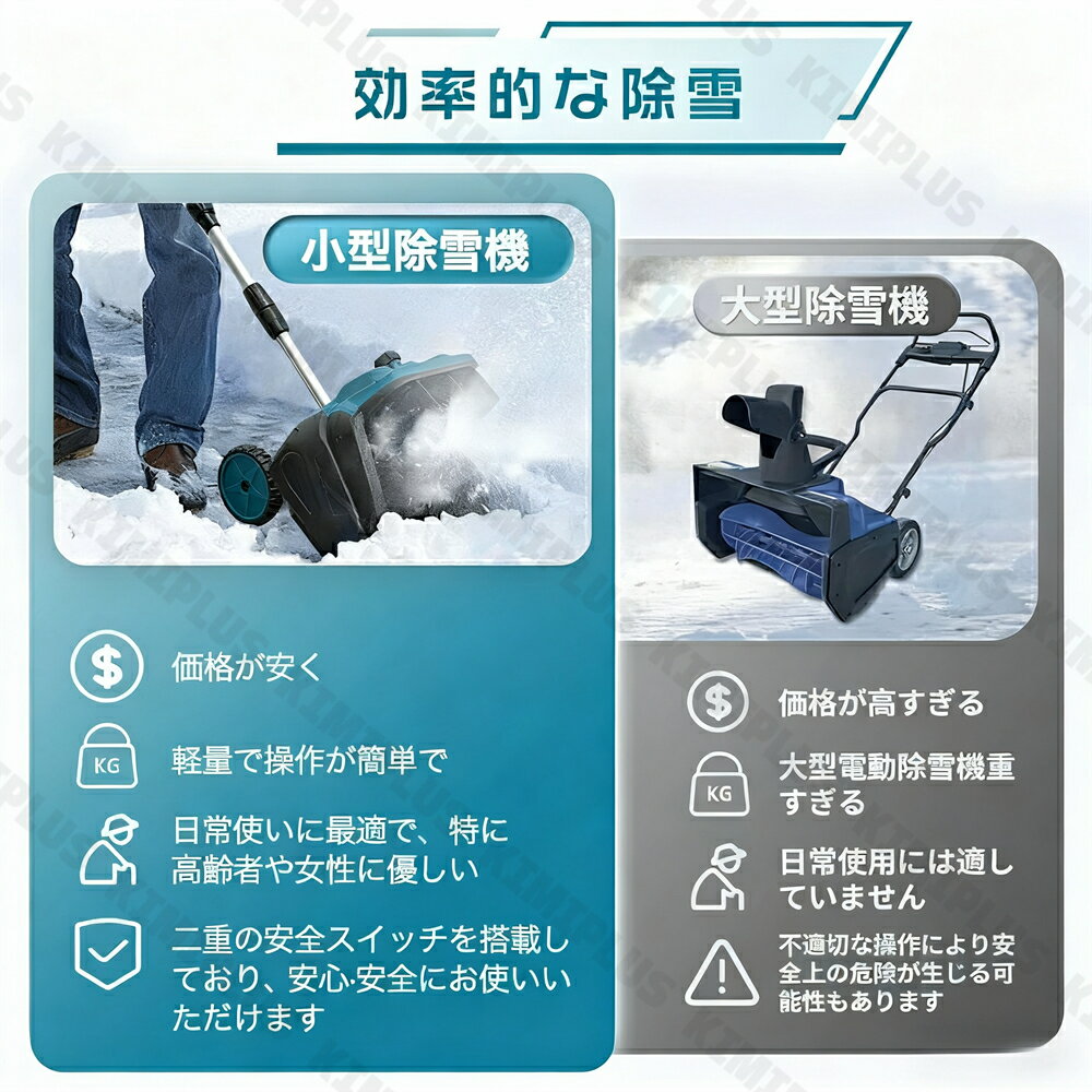 雪かき 電動 スコップ 家庭用 電動除雪機 除雪機 充電式 コードレス除雪機 雪かき ...