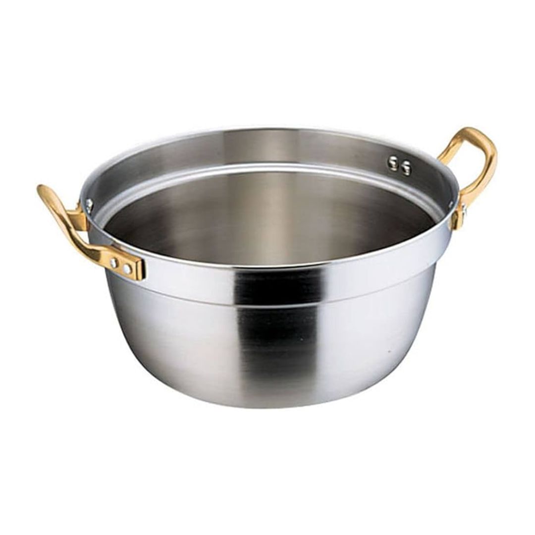 樂天商城 - スーパーデンジ エコクリーン 円付鍋 蓋無 内面ゼロクリア2コート加工 AEKー04