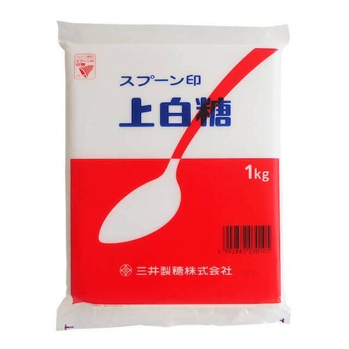 キミサラフーズのスプーン印 上白糖 20kg 1kg×20袋 砂糖 シュガー 業務用 食品 調味料 送料無料｜アングル2