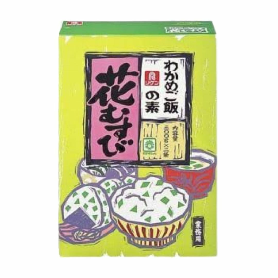 理研　わかめご飯・花むすび　300g　ふりかけ　おにぎり　おむすび　業務用　食品　調味料　送料無料