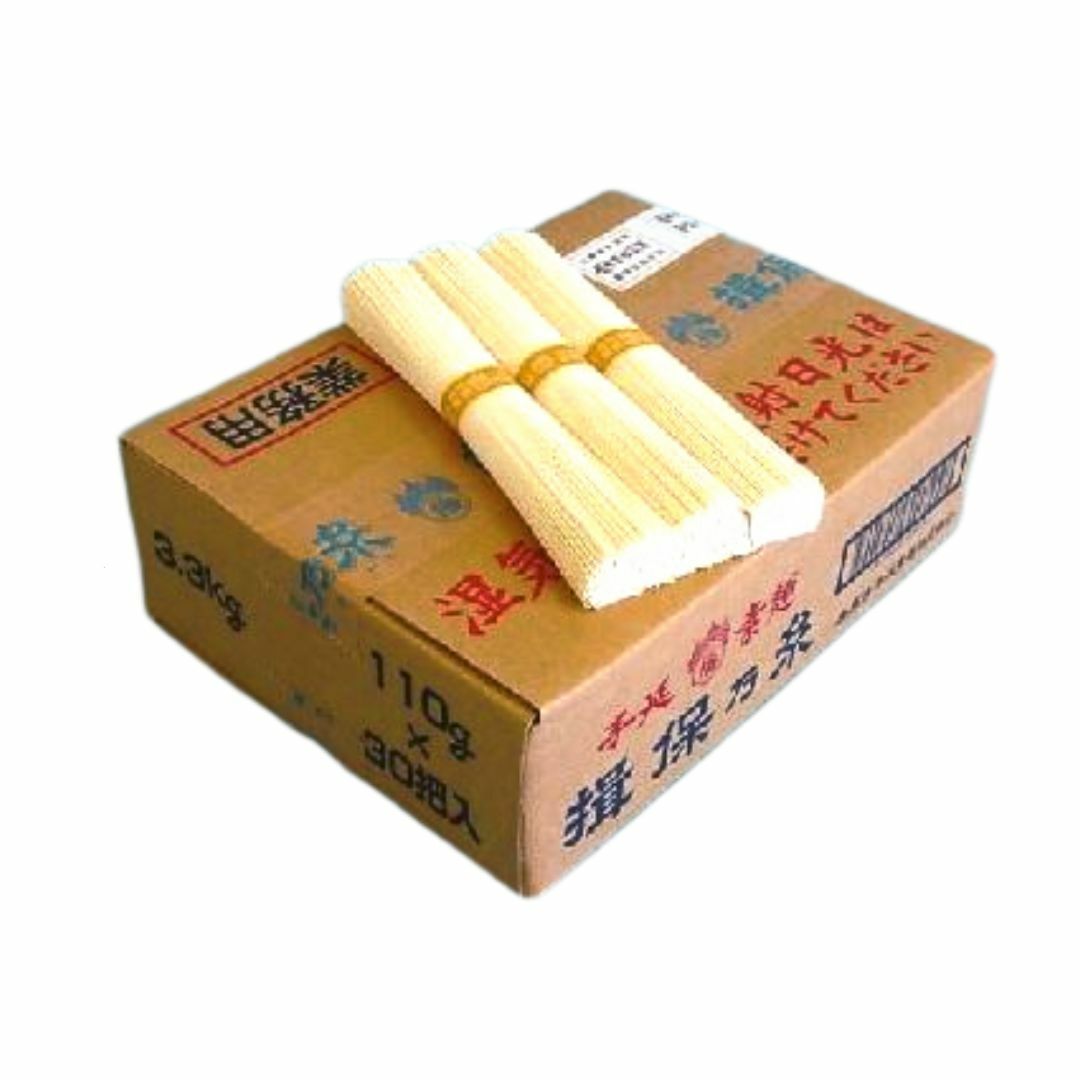 揖保乃糸　業務用　素麺　110g×30　そうめん　業務用　食品　調味料　送料無料のサムネイル