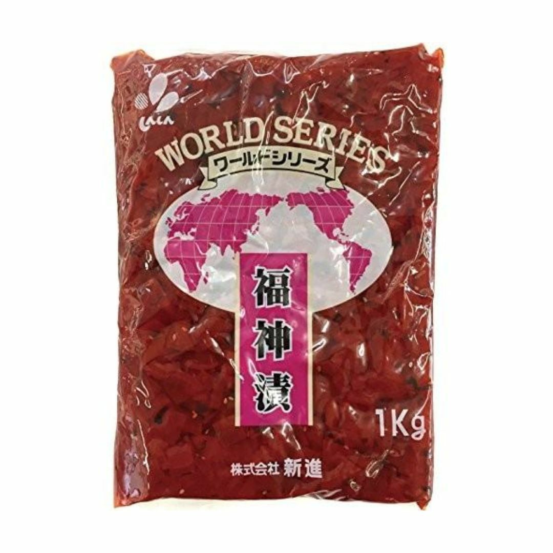 新進 福神漬 1kg 漬物 業務用 食品 調味料 送料無料