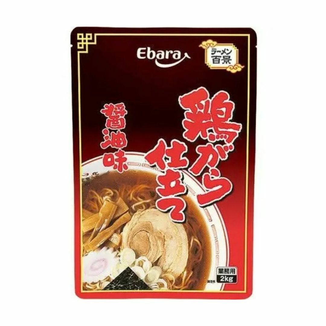 樂天商城 - エバラ 鶏がら仕立て 醤油味 2kg しょうゆらーめん 業務用 食品 調味料 送料無料