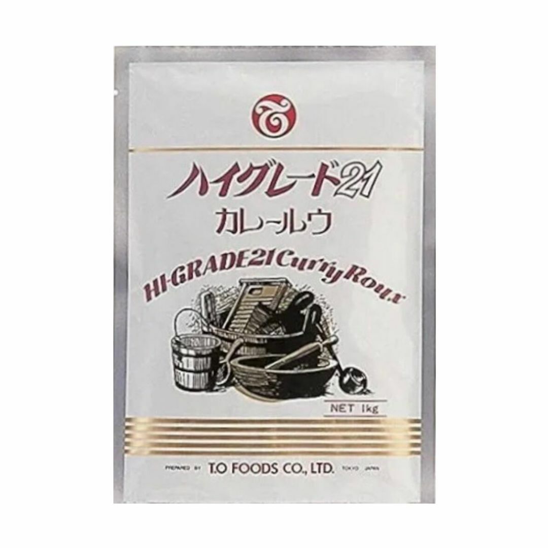 テーオー ハイグレード21　カレールー　1kg　カレー　業務用　食品　調味料　送料無料