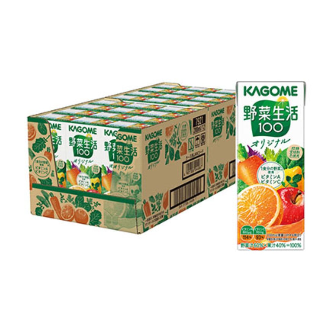 キミサラフーズの野菜生活 200ml 各種 1ケース24本入り 野菜ジュース 詰め合わせ まとめ買い 箱買い 詰め合せ まとめ買い 送料無料 防災 非常食 箱 ケース｜アングル3