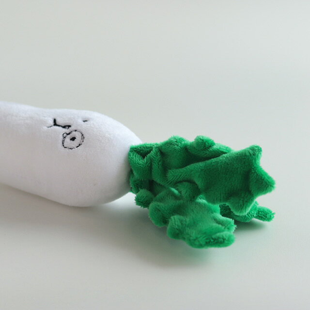 SOLGRA TOY ソルグラ おもちゃ ハッピーお野菜フレンズ(犬 ぬいぐるみ 犬用 玩具 小型犬 犬のおもちゃ カシャカシャ いぬ イヌ 犬のオモチャ 野菜 オモチャ おしゃれ かわいい 犬用品 グッズ ペット用品 葉っぱ 大根) kimito-dog-10000013 KIMITO/キミト 小型犬グッズ サンプル画像3