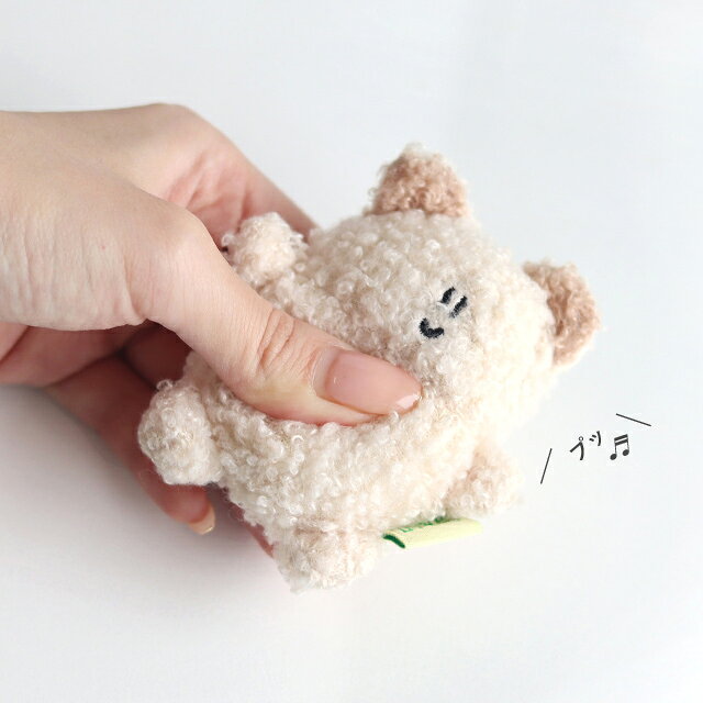 BONBON GREEN パリーフレンズミニピーピー音おもちゃ(犬 おもちゃ ぬいぐるみ 犬用おもちゃ 小型犬 いぬ ドッグトイ 犬用トイ 音が鳴る 犬のおもちゃ かわいい 小さい ミニ 犬用 オモチャ 玩具 犬用品 グッズ おしゃれ 超小型犬 ペット用品 鳴き笛 おすすめ 遊ぶ 投げる) kimito-dog-10000145 KIMITO/キミト 小型犬グッズ サンプル画像3