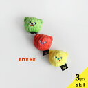 BITE ME バイトミー くまキャンディーボールおもちゃ 3個セット(犬 おもちゃ ボール ぬいぐるみ 小型犬 犬用おもちゃ 犬用 ドッグトイ 犬のオモチャ ...