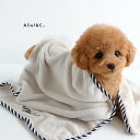 Aliel&C。 アリールアンドシー クイックドライマイクロファイバー ミニバスタオル(犬 タオル バスタオル 体拭き ドライタオル 犬用タオル ペット用 足拭...