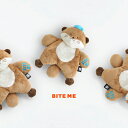 BITE ME バイトミー ハグミーラッコおもちゃ(犬 おもちゃ ぬいぐるみ 噛む カシャカシャ 音が鳴る 犬のおもちゃ 遊ぶ 投げる 引っ張る 振り回す 楽し...