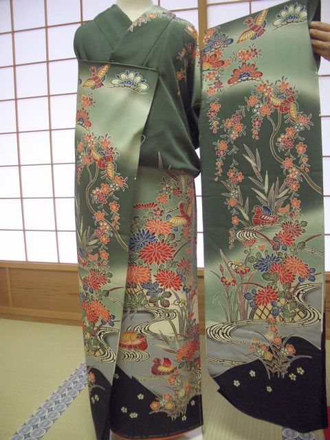 楽天市場】紅型 振袖(着物|和服):レディースファッションの通販 楽天市場】紅型 振袖(着物|和服):レディースファッションの通販