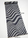 帯の誉田屋謹製 テンセル浴衣地 ゼブラゾーン 黒とグレー【こんだや】【誉田屋源兵衛】【ゆかた】【夏祭り】【送料無料】【smtb-k】【ky】【「楽_天_市_場」の「きもの処えりよし」】
