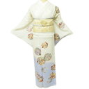 《2/10 1:59迄★クーポンで10%OFF》 【 新品 】 特選 夏物 訪問着 絽 着物 花模様 金駒刺繍 トール 乳白色 淡藤色 丈167cm 裄68cm Lサイズ 夏の華やかな装いに A738-1 [正絹 訪問着 結婚式 お宮参り フォーマル 夏 送料無料 きもの北條]