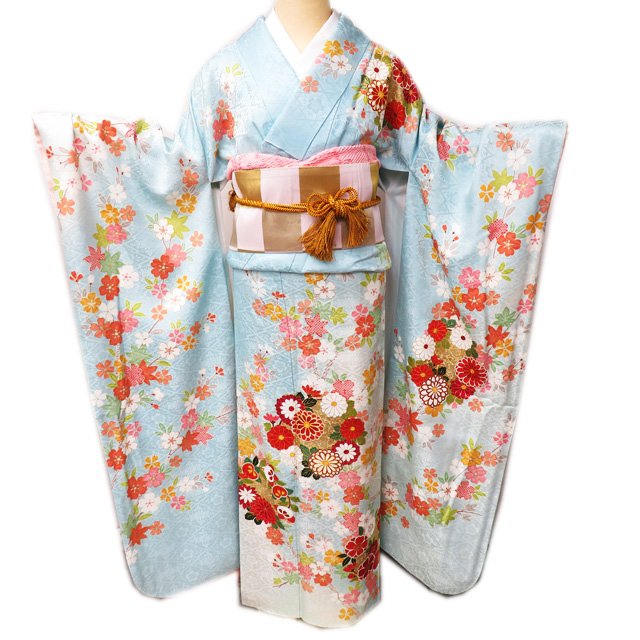 楽天市場】水色 着物 中古の通販