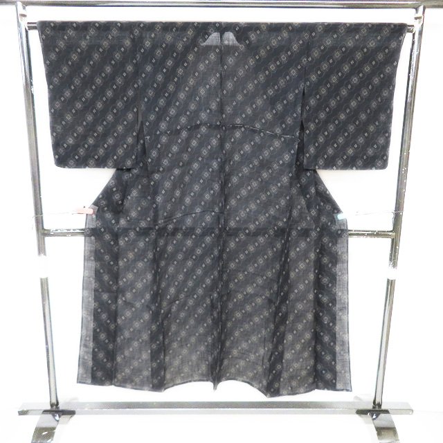 ※のんページ：A-2417 アンティーク宮古上布 麻上布 夏着物 絣柄 のんページ：A-2417 アンティーク宮古上布 麻上布 夏着物 絣柄