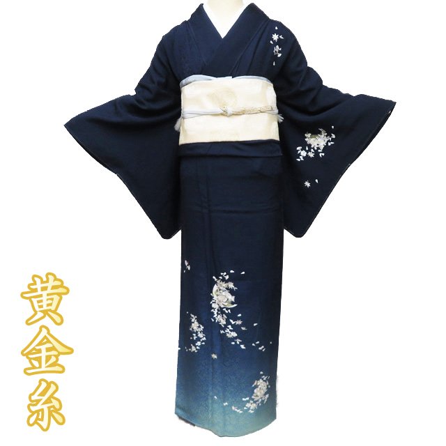 楽天市場】入学式 卒業式(カラーネイビー)(着物|和服 楽天市場】入学式 卒業式(カラーネイビー)(着物|和服
