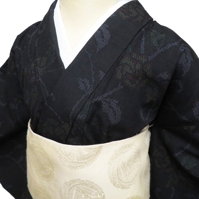 楽天市場】黒(種類(着物)つむぎ)(着物|和服):レディース 楽天市場】黒(種類(着物)つむぎ)(着物|和服):レディース
